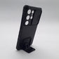 Samsung S25 Ultra Heavy-Duty Rugged Case with Slide Camera Cover Protection and Integrated Built-in Kickstand for Hands-Free Viewing