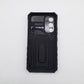 Samsung A54 5G Case with Slide Cover Camera Protector, Slim Hybrid Shockproof Rugged Cover with Built-in Kickstand, Black