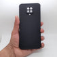 Redmi Note 9 Pro Carbon Fiber texture Hard Rubber armour back cover shock-porof case