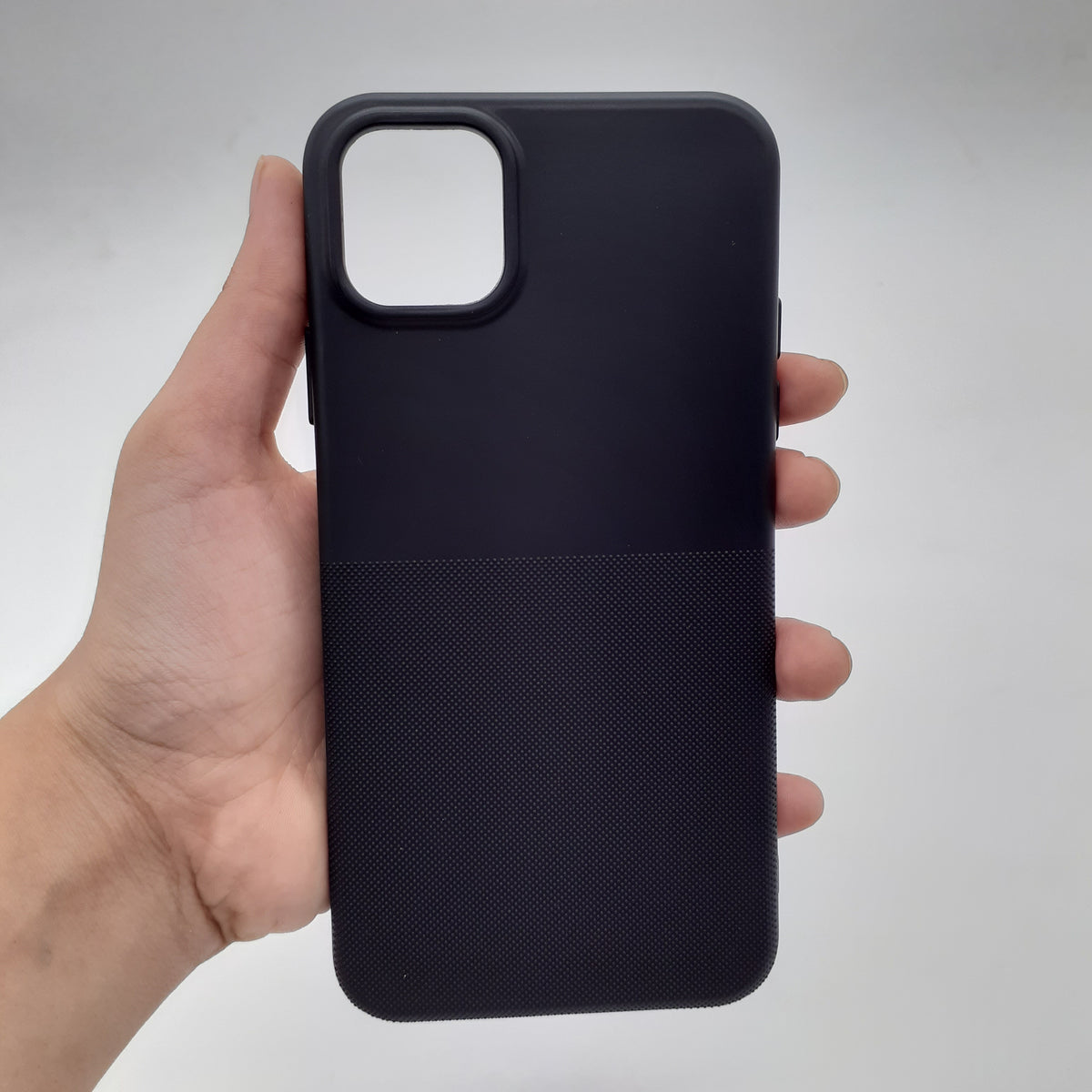 iPhone 11 Pro Max Soft Silicone Protective Case – Anti-Slip Shockproof TPU Back Cover with Raised Screen & Camera Guard