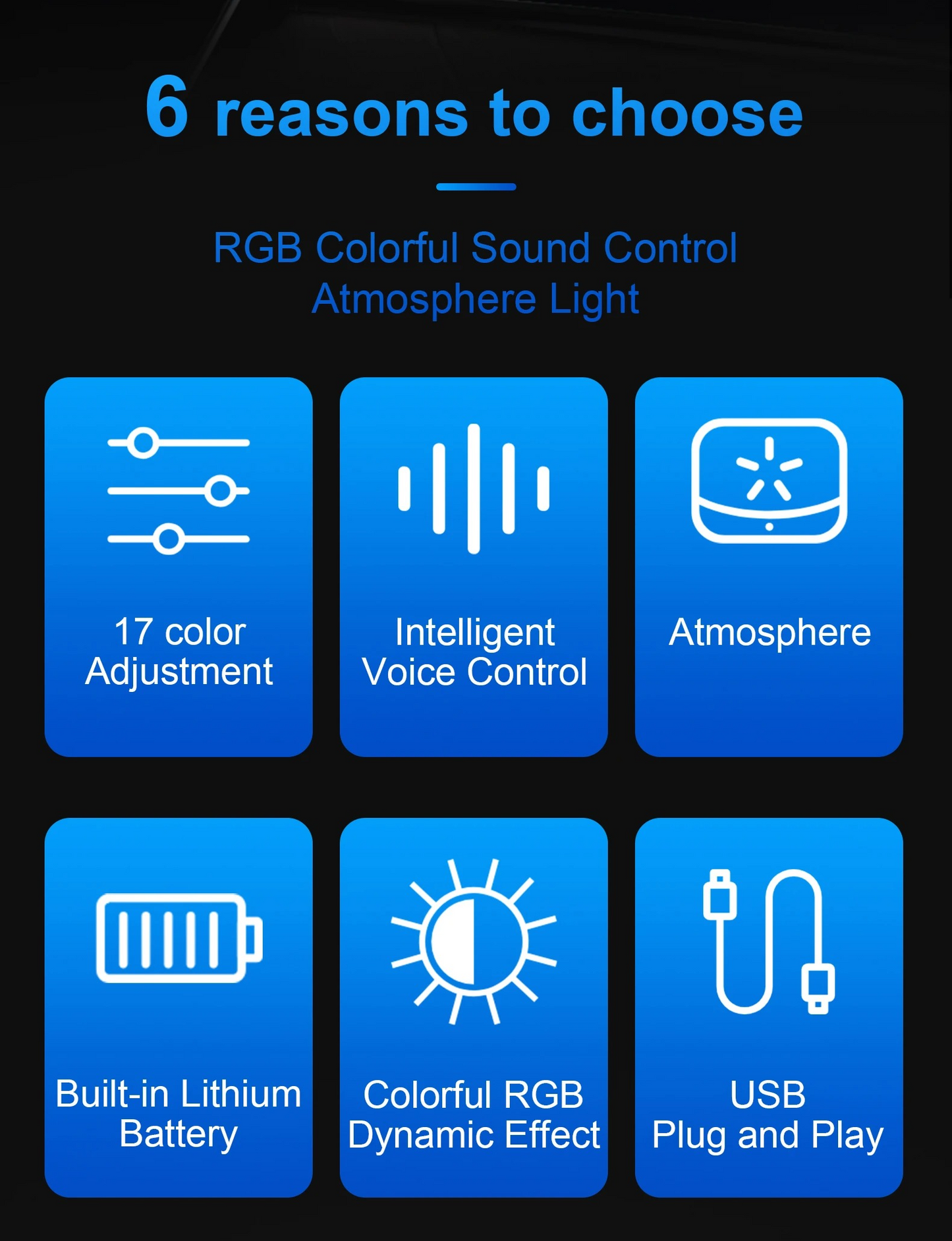 17 RGB Visible Music Car LED Sound Light Bar 3D Rhythm Pickup Ambient Atmosphere Lamp with Air Freshener Car Interior Decorative Lights Sri Lanka