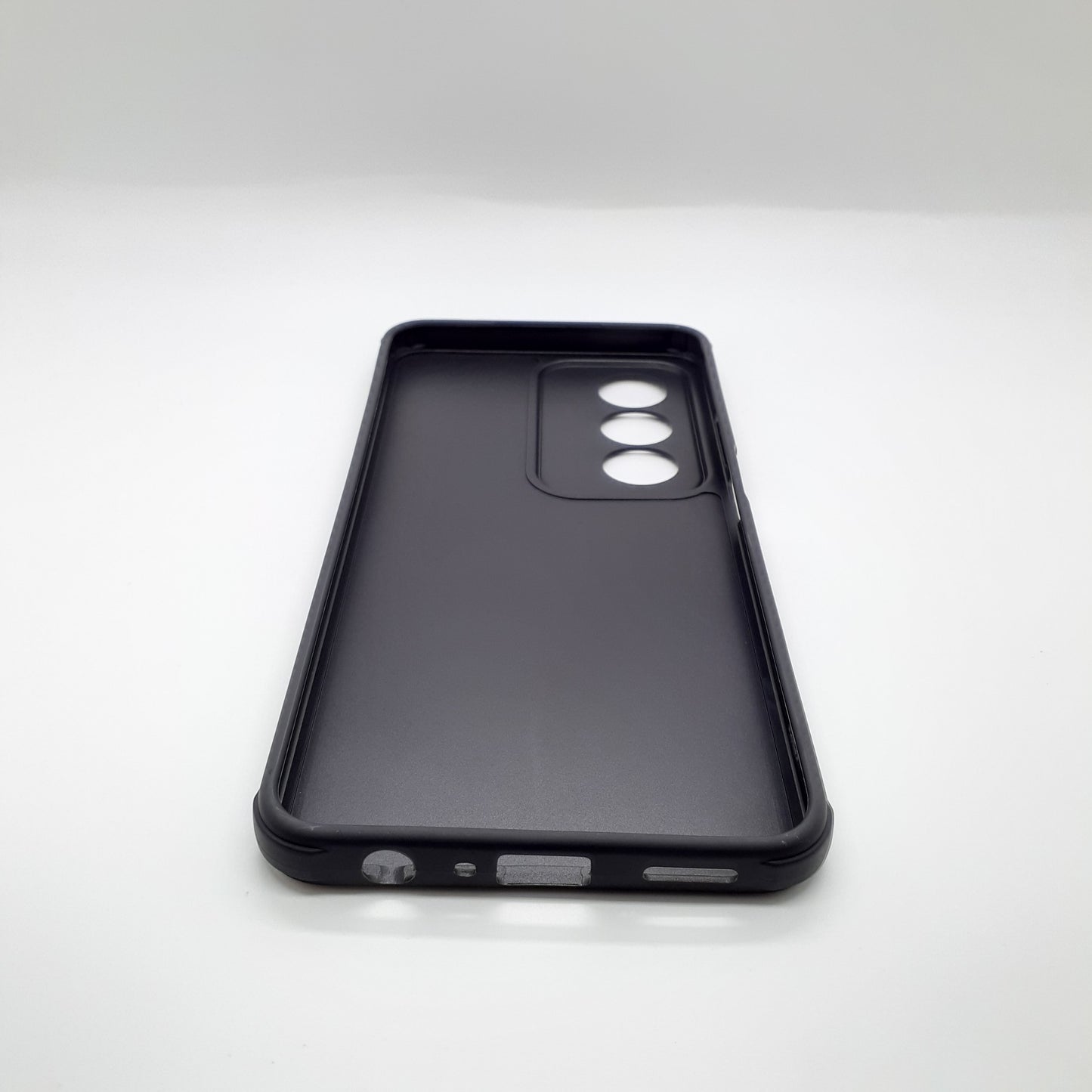 OPPO A3 Pro Carbon Fiber texture Hard Rubber armour back cover shock-porof case