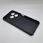 Tecno Spark 10 Carbon Fiber texture Hard Rubber armour back cover shock-porof case