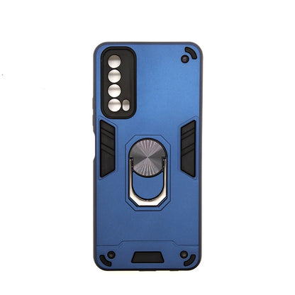 Huawei Y7A Hard PC Case with ring holder Shockproof Slim back Cover