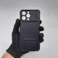 iPhone 16 Pro Max Heavy Duty Shockproof Case with Slide Camera Cover, Integrated Kickstand, and Magnetic Car Mount Holder