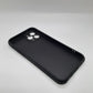 iPhone 11 Pro Carbon Fiber texture Hard Rubber armour back cover shock-porof case