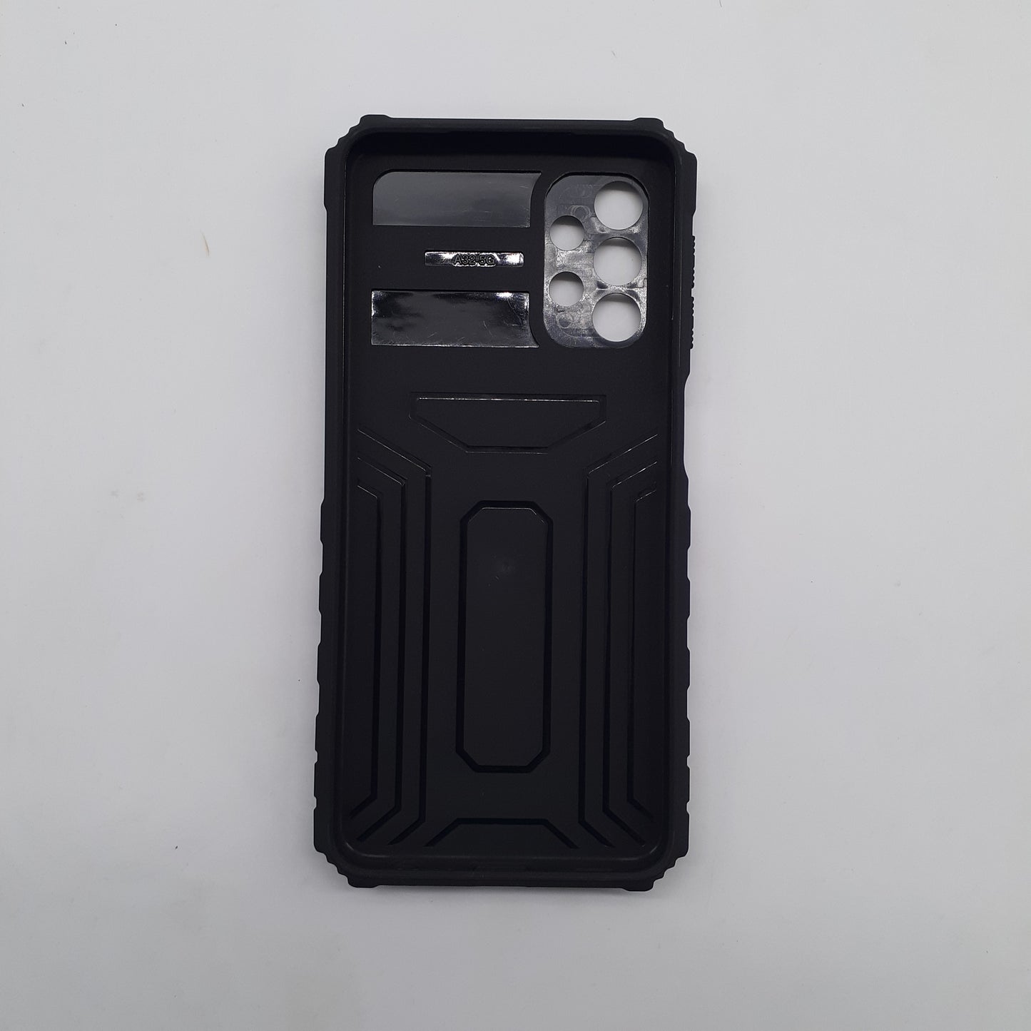 Samsung A32 5G Heavy Duty Shockproof Case with Slide Camera Cover and Integrated Kickstand for Hands-Free Viewing