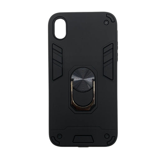 iPhone XR Hard PC Case with ring holder Shockproof Slim back Cover