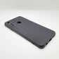 Samsung A20s Carbon Fiber texture Hard Rubber armour back cover shock-porof case