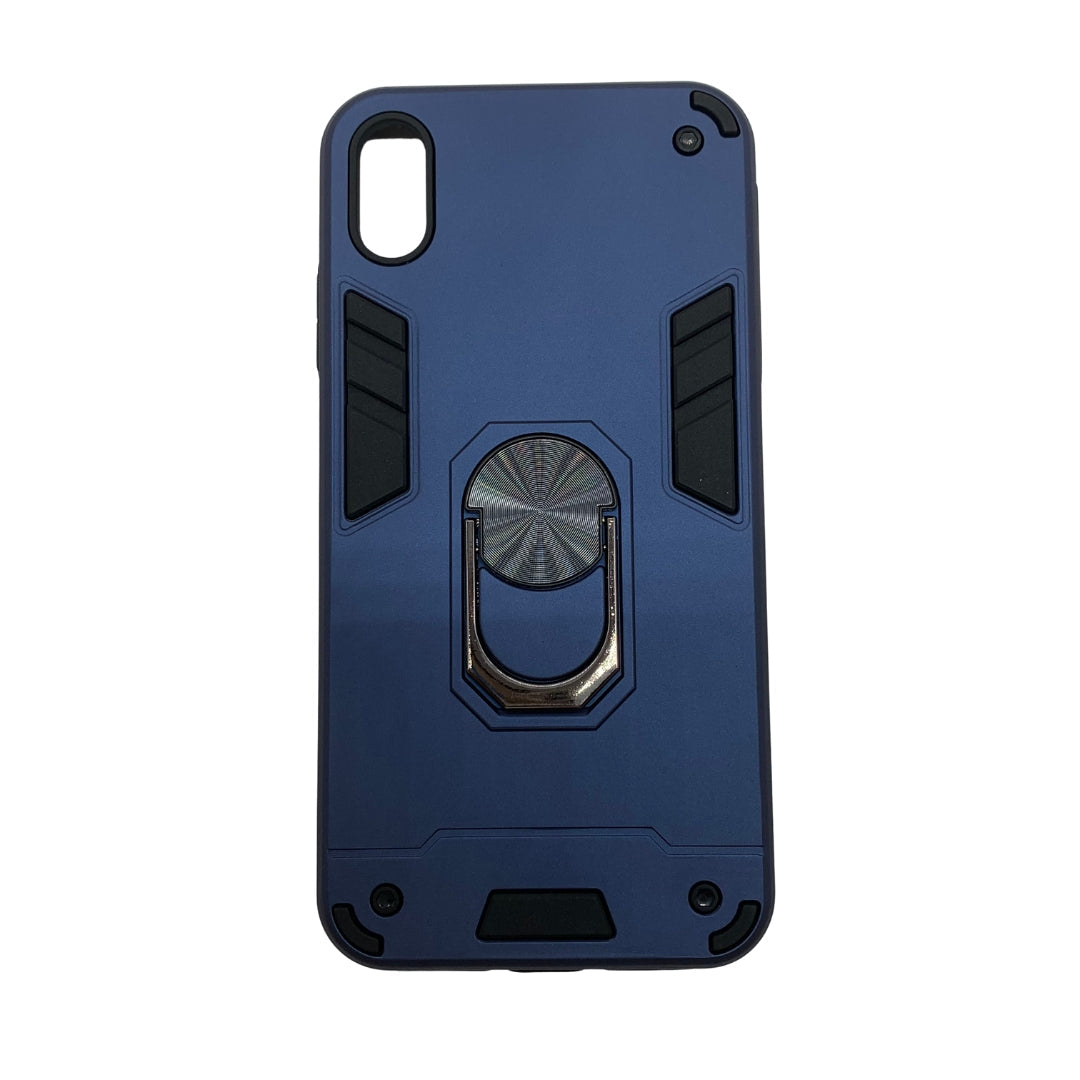 iPhone Xs Max Hard PC Case with ring holder Shockproof Slim back Cover