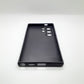 Samsung S24 Ultra Carbon Fiber texture Hard Rubber armour back cover shock-porof case