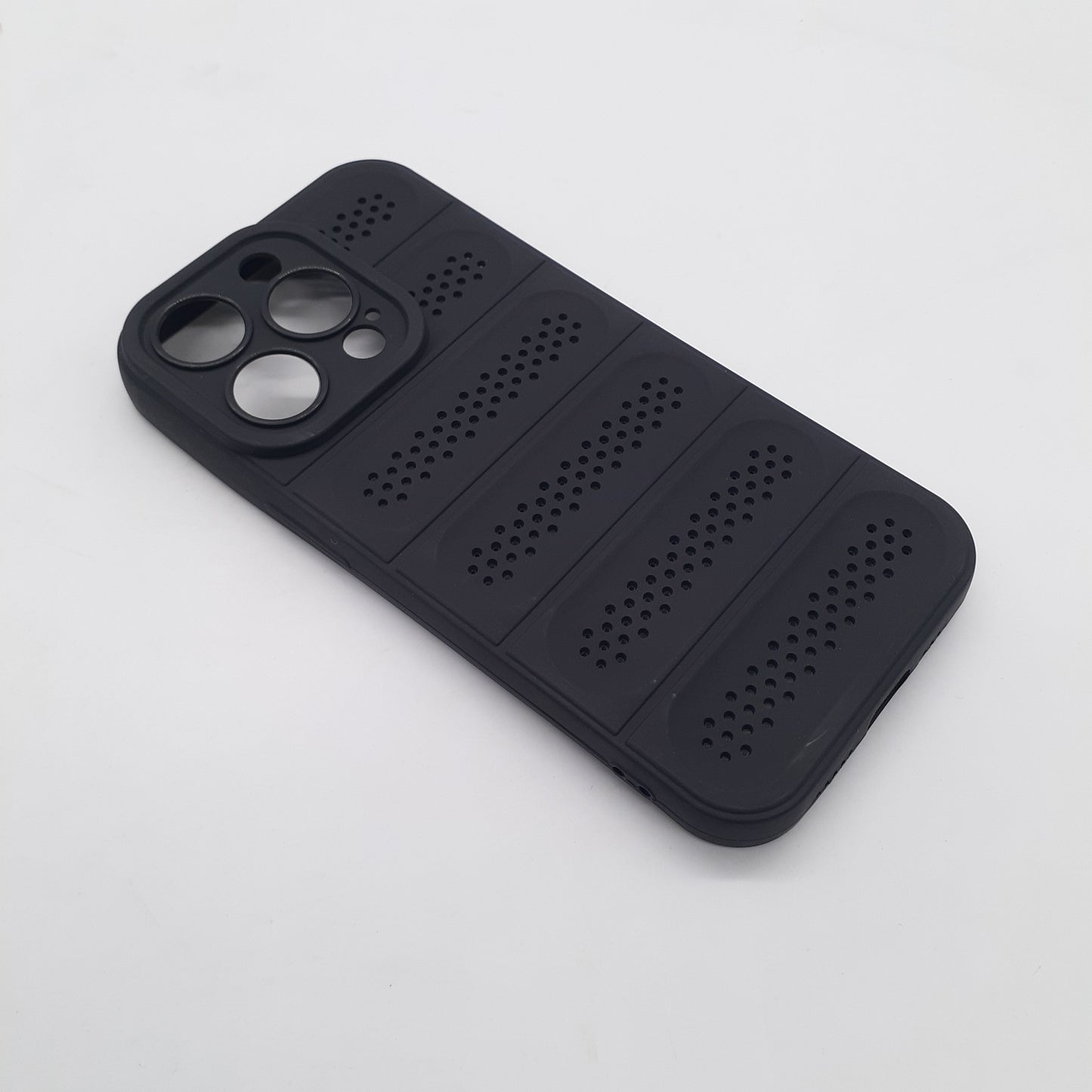 iPhone 14 Pro Heat Dissipation Phone Case Strong TPU Material Ultra Slim Breathable Hollow Design Shockproof Cover