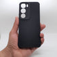 Vivo Y19s Carbon Fiber texture Hard Rubber armour back cover shock-porof case