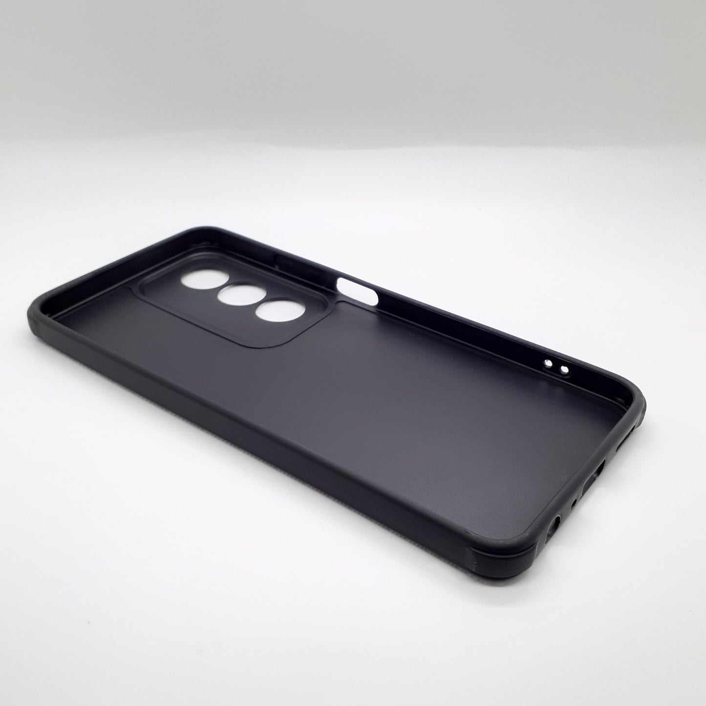 OPPO A3 Pro Carbon Fiber texture Hard Rubber armour back cover shock-porof case