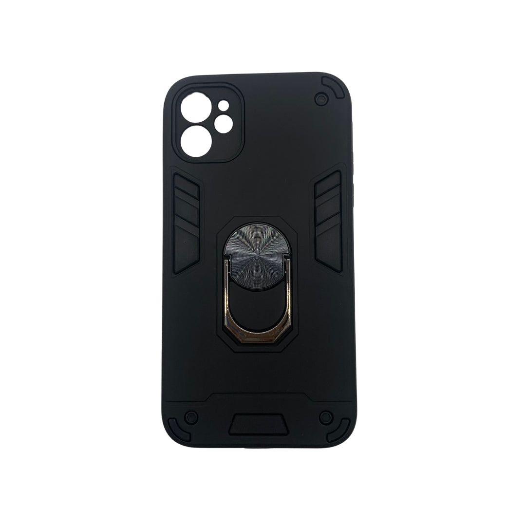 iPhone 11 Hard PC Case with ring holder Shockproof Slim back Cover