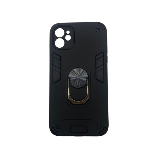 iPhone 11 Hard PC Case with ring holder Shockproof Slim back Cover