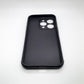 iPhone 15 Pro Carbon Fiber texture Hard Rubber armour back cover shock-porof case