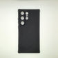Samsung S24 Ultra Carbon Fiber texture Hard Rubber armour back cover shock-porof case