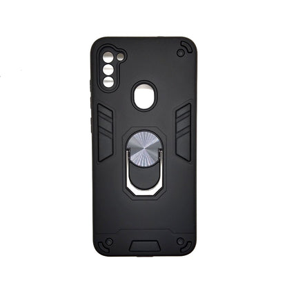Samsung A11 Hard PC Case with ring holder Shockproof Slim back Cover