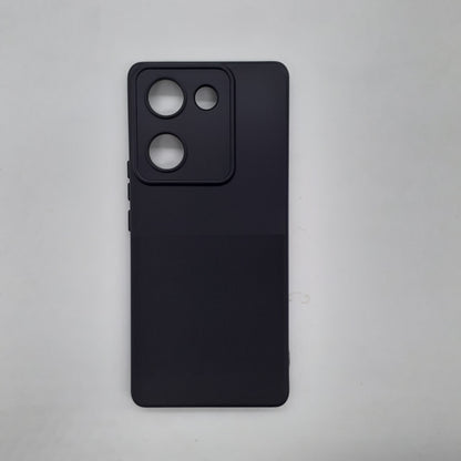 Vivo 200 Slim Soft Silicone Back Case – Shock Resistant TPU Protective Cover with Anti-Scratch Non-Slip Surface