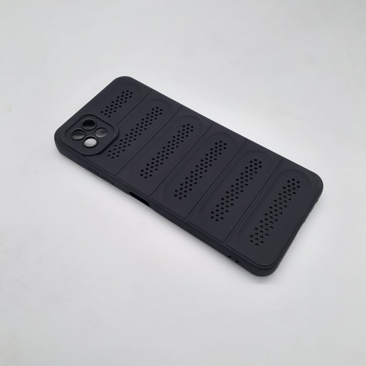 Samsung A22 5G Phone Case Heat Dissipation Design Strong TPU Material Full Protection Shockproof Cover Black