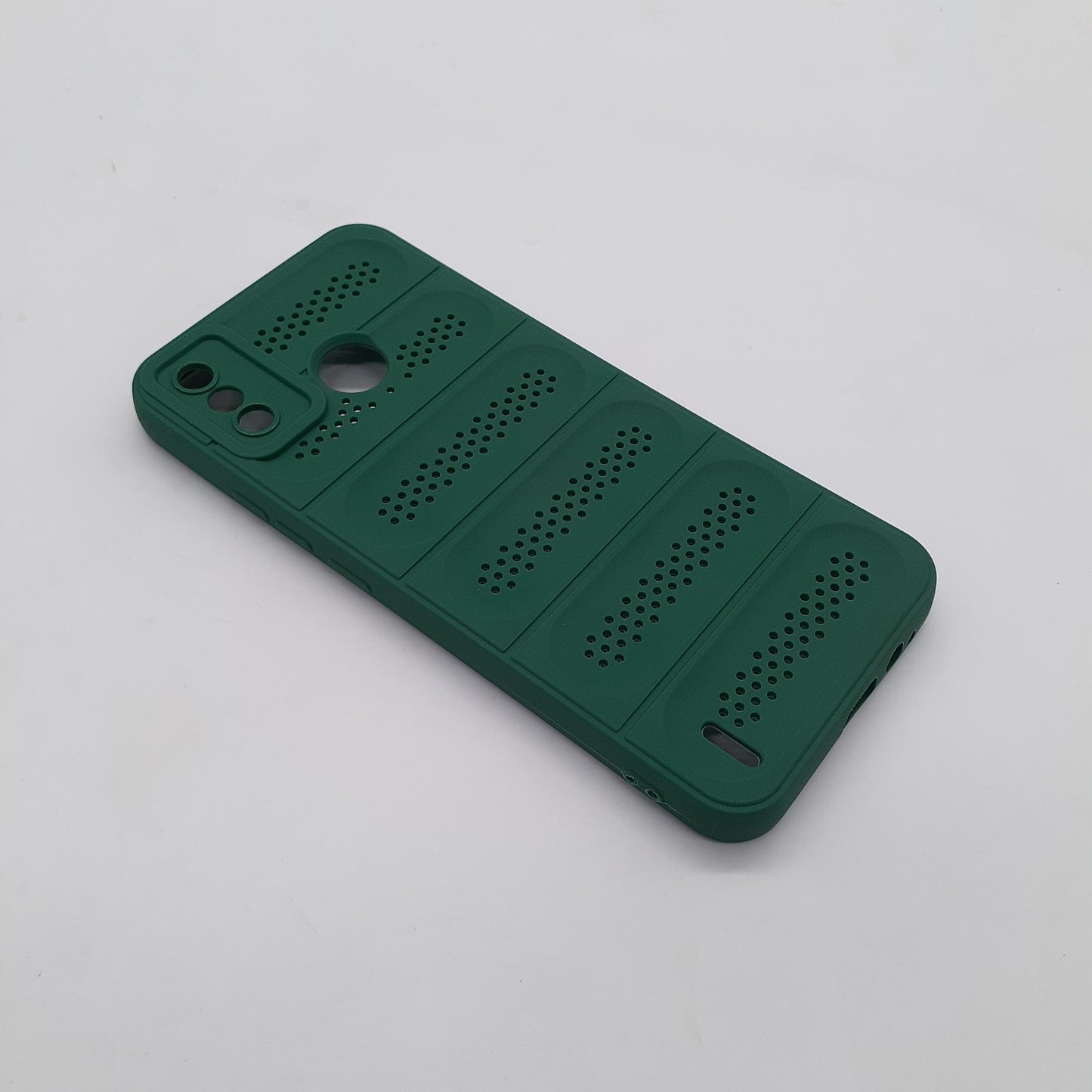 Tecno Spark 6 Go Phone Case Heat Disspation Design Strong TPU Meterial Shockproof Protective Cover