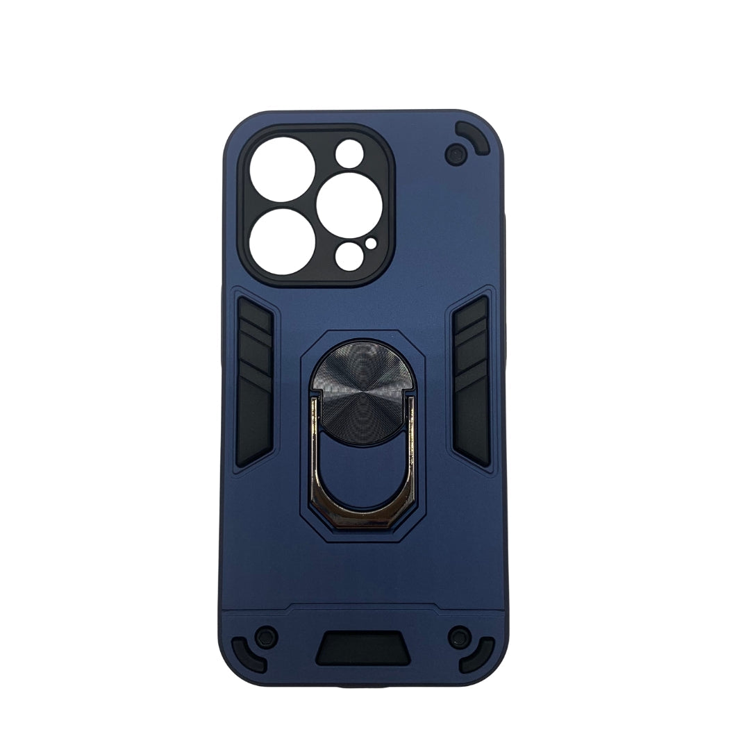 iPhone 14 Pro Hard PC Case with ring holder Shockproof Slim back Cover