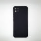 Realme C11 Carbon Fiber texture Hard Rubber armour back cover shock-porof case