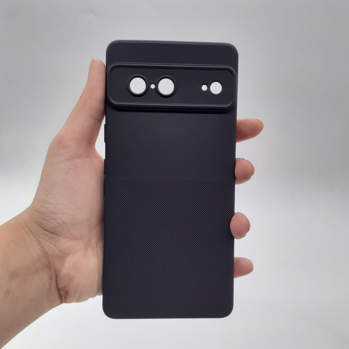 Google Pixel 7 Premium Soft Silicone Case – Slim Shockproof TPU Back Cover with Raised Camera & Screen Guard