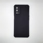 OPPO A55 Carbon Fiber texture Hard Rubber armour back cover shock-porof case