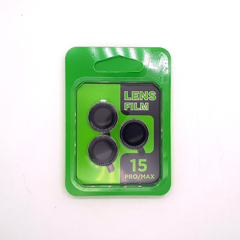 iPhone 15 Pro Max Camera lens protection Ring with Tempered glass