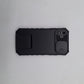 iPhone X Heavy Duty Shockproof Case with Camera Slide Cover and Integrated Kickstand Built-in Stand Full Body Protective Cover