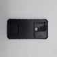 Redmi Note 8 Shockproof Armor Phone Case with Slide Camera Lens Protector Cover and Magnetic Ring Kickstand Built-in Holder Stand