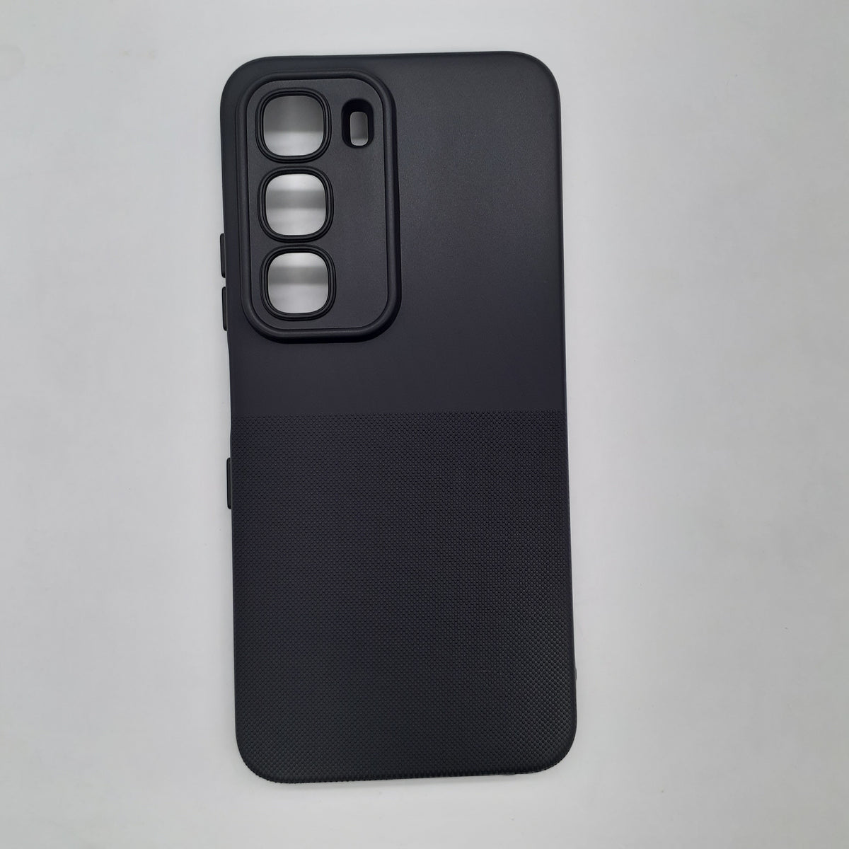 Infinix Hot 60 Shockproof Silicone Protective Case – Slim TPU Back Cover with Raised Camera and Anti-Slip Grip