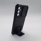 Samsung A34 Phone Case with Camera Lens Slide Cover and Built-in Kickstand, Heavy Duty Shockproof Protective Cover