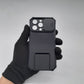 iPhone 13 Pro Heavy-Duty Protective Case with Integrated Camera Slide Cover and Multi-Angle Built-in Kickstand for Maximum Privacy and Hands-Free Viewing