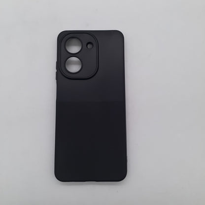 Redmi A5 Soft Silicone TPU Back Cover – Slim Shock Resistant Protective Case with Raised Camera and Screen Protection