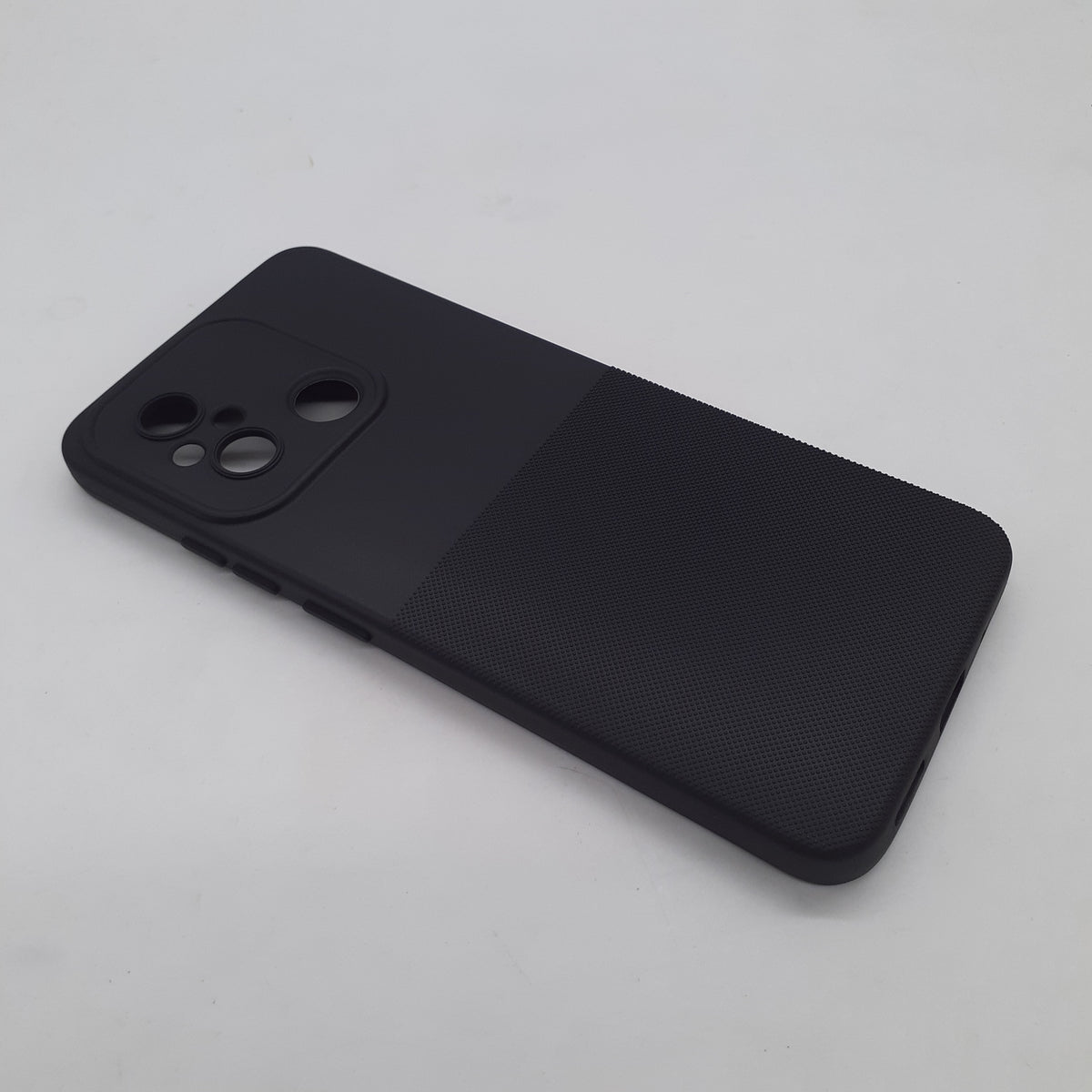 Redmi 12C Soft Silicone Protective Case – Slim Shockproof TPU Back Cover with Raised Screen and Camera Edges
