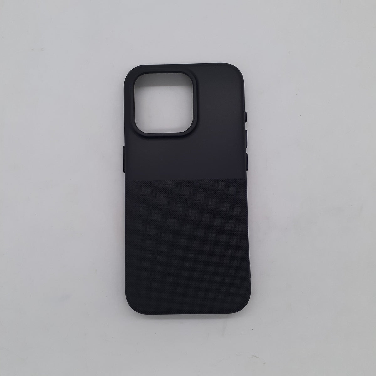 iPhone 15 Pro Premium Silicone Back Cover – Slim Shock Absorbing TPU Case with Raised Camera and Screen Guard