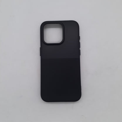 iPhone 15 Pro Premium Silicone Back Cover – Slim Shock Absorbing TPU Case with Raised Camera and Screen Guard