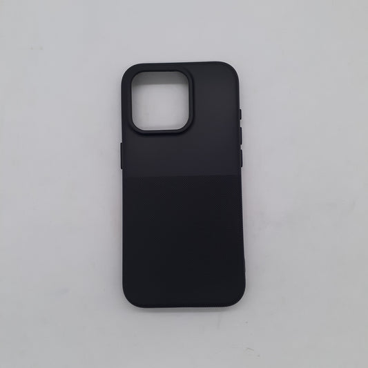 iPhone 15 Pro Premium Silicone Back Cover – Slim Shock Absorbing TPU Case with Raised Camera and Screen Guard