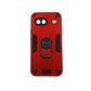 Google Pixel 8A Hard PC Case with Metal ring holder Shockproof Slim back Cover