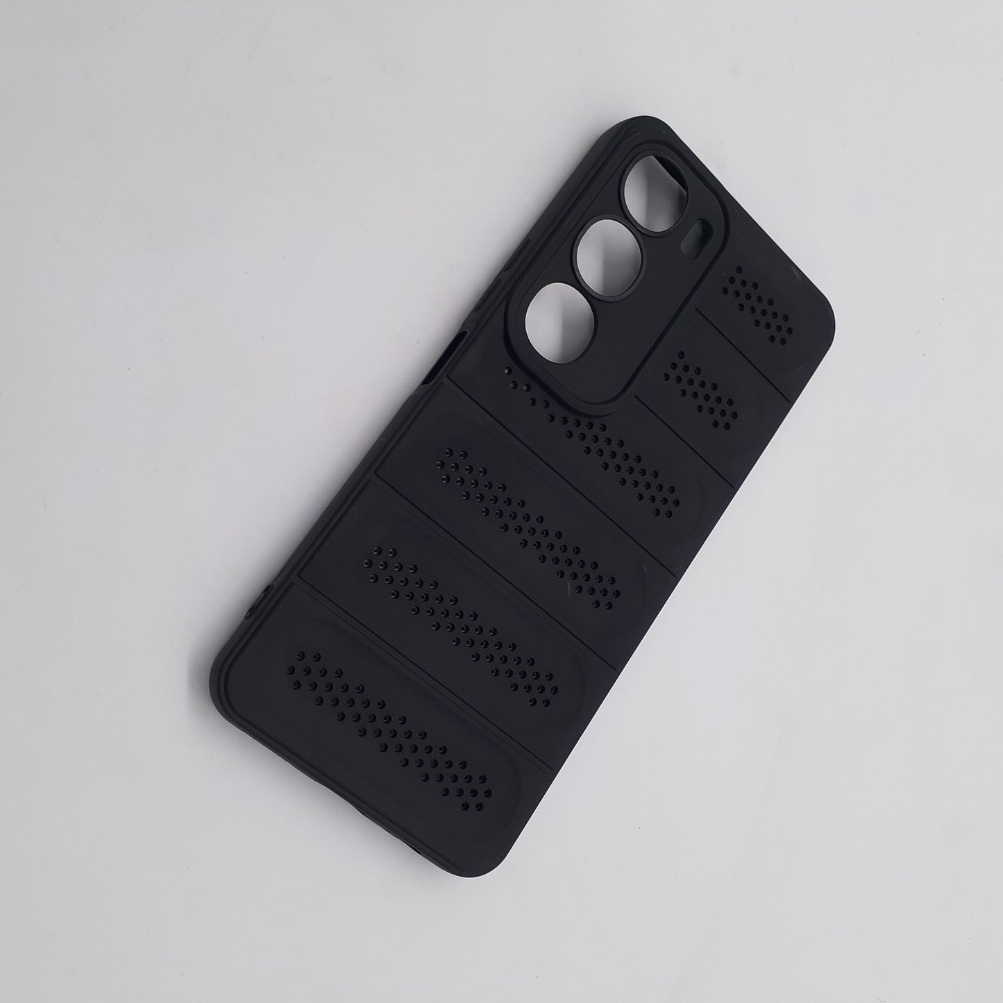 Vivo Y19s Strong TPU Material Shockproof Phone Case Cover with Heat Dissipation Design Full Protection Bumper