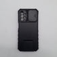 Samsung A32 5G Heavy Duty Shockproof Case with Slide Camera Cover and Integrated Kickstand for Hands-Free Viewing