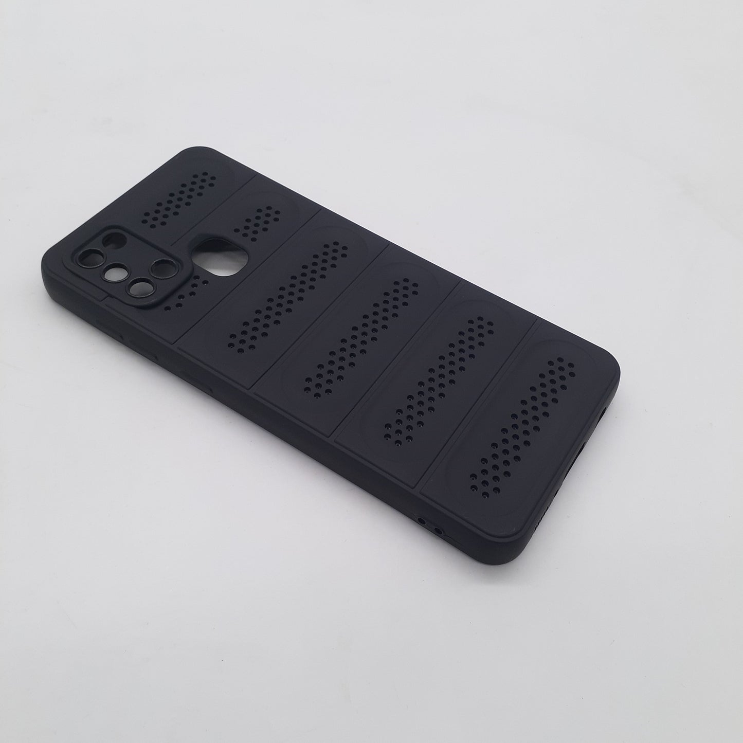Samsung A21s Strong TPU Material Heat Dissipation Cooling Phone Case Shockproof Protective Cover with Enhanced Ventilation