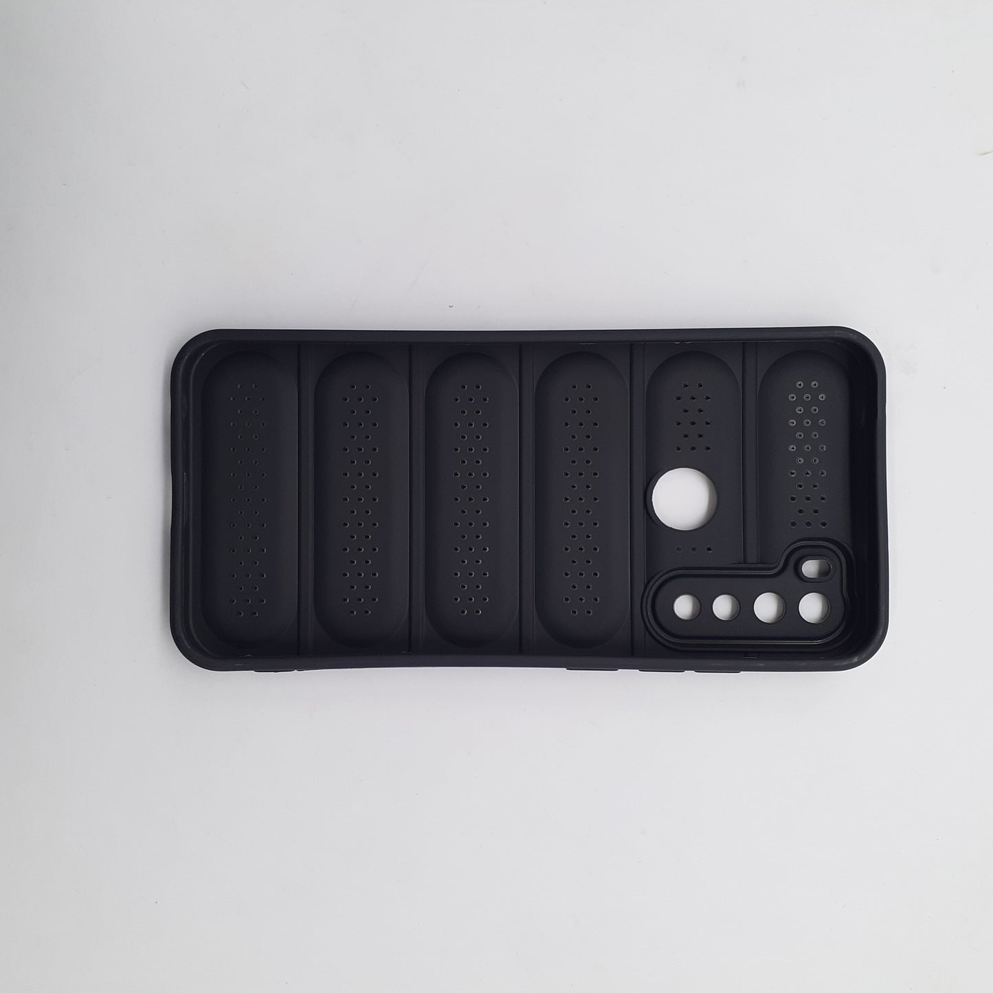 Redmi Note 8 Strong TPU Material Anti-fall Flexible Protective Case Heat Dissipation Brushed Texture Shockproof Cover