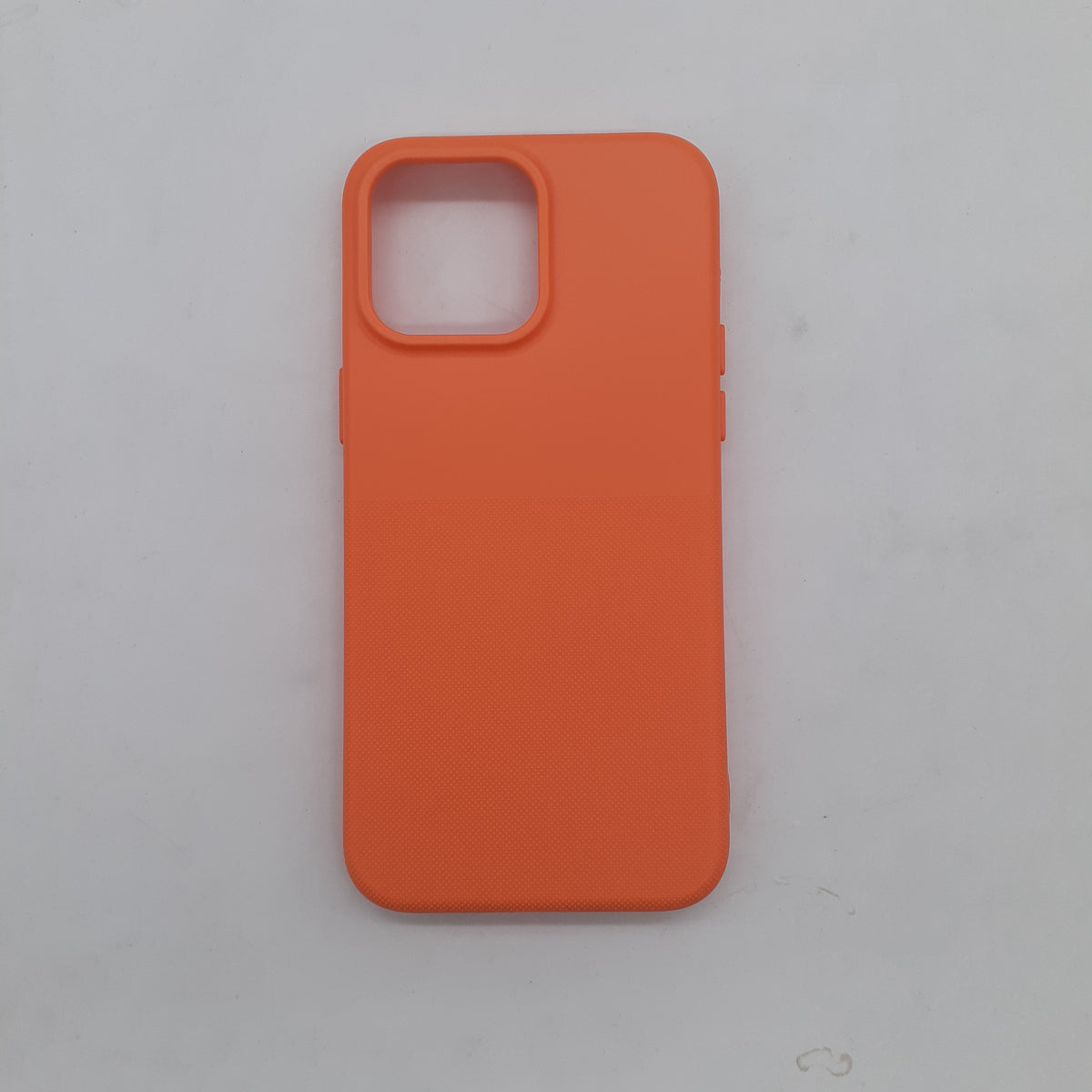 iPhone 14 Pro Max Shockproof Silicone Back Cover – Slim TPU Protective Phone Case with Anti-Slip Grip & Raised Edges