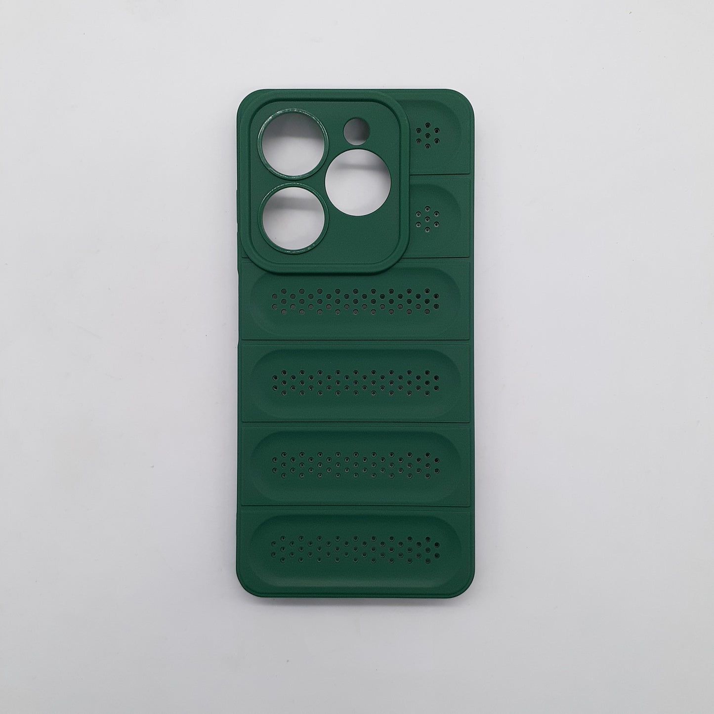 Tecno Spark Go 2024 Strong TPU Case Heat Dissipation Design Full Body Protective Shockproof Cover