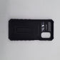 Motorola Moto G22 Case, Heavy Duty Shockproof Cover with Sliding Camera Lens Protector and Integrated Kickstand for Hands-Free Viewing