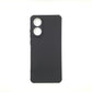 OPPO A78 Carbon Fiber texture Hard Rubber armour back cover shock-porof case